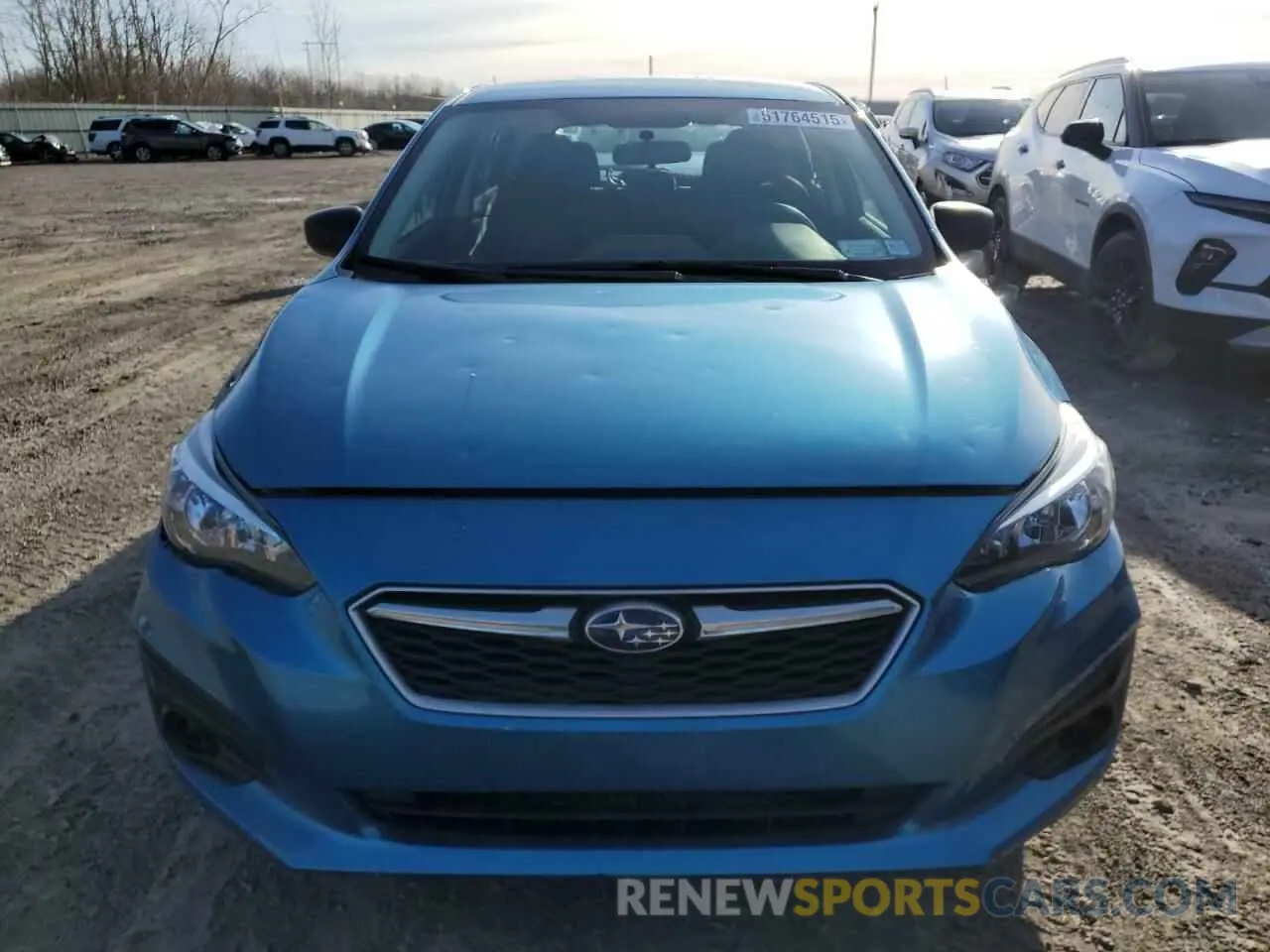 5 fotografías del automóvil dañado 4S3GTAA64K3760142 SUBARU IMPREZA 2019