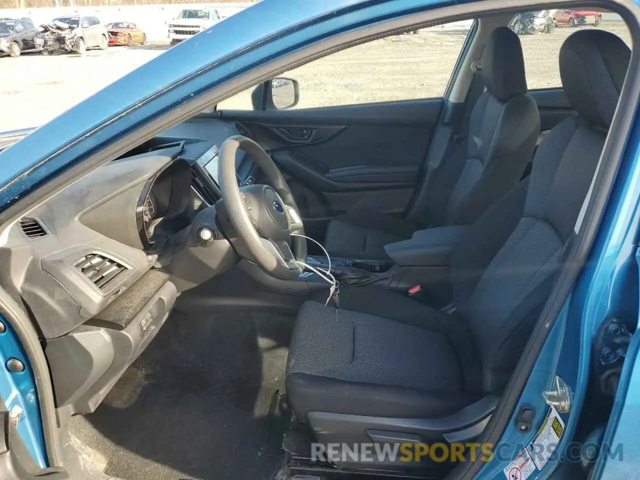 7 fotografías del automóvil dañado 4S3GTAA64K3760142 SUBARU IMPREZA 2019