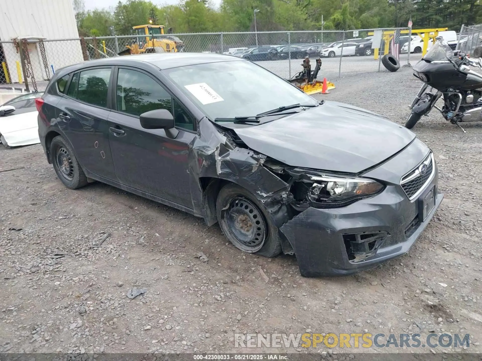 1 fotografías del automóvil dañado 4S3GTAA65K1733463 SUBARU IMPREZA 2019