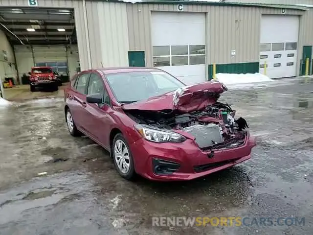 11 fotografías del automóvil dañado 4S3GTAA65K3728476 SUBARU IMPREZA 2019