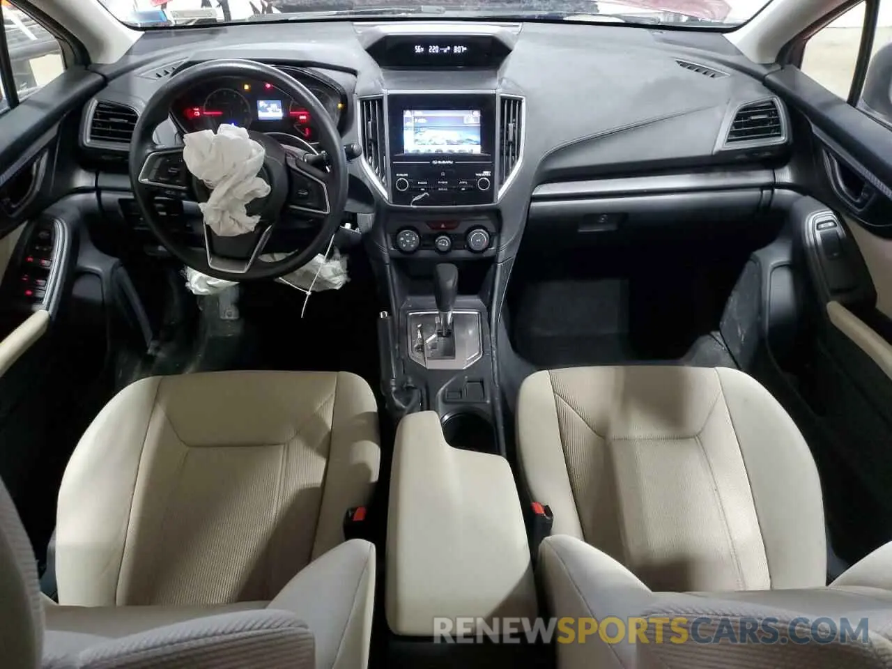 8 fotografías del automóvil dañado 4S3GTAA65K3728476 SUBARU IMPREZA 2019