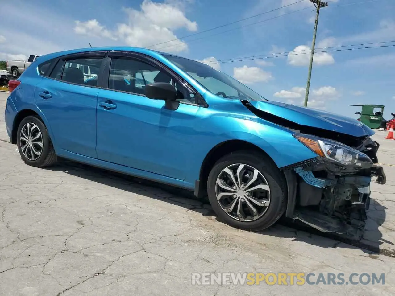 4 fotografías del automóvil dañado 4S3GTAA65K3730339 SUBARU IMPREZA 2019