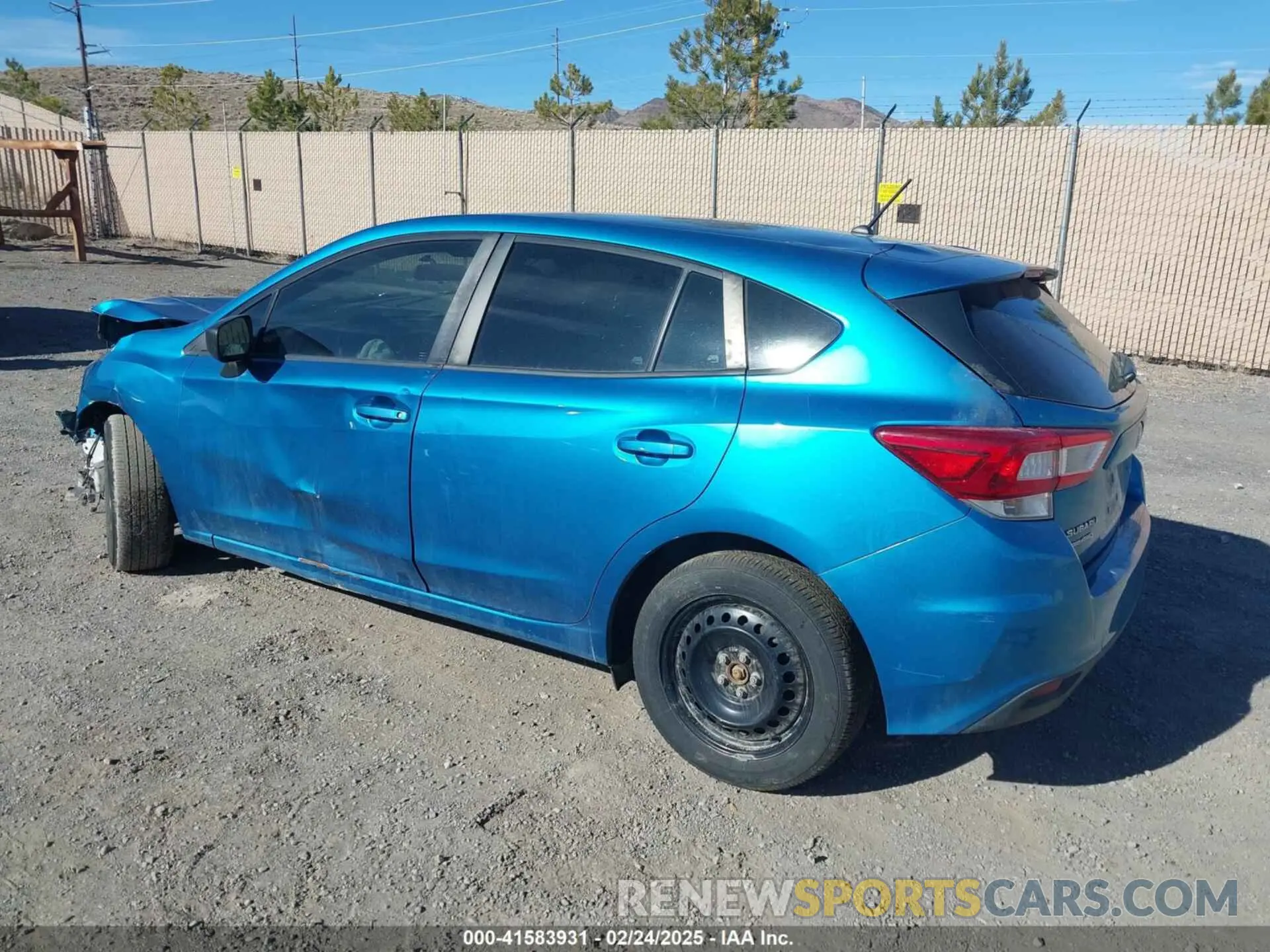 3 fotografías del automóvil dañado 4S3GTAA66K3703473 SUBARU IMPREZA 2019