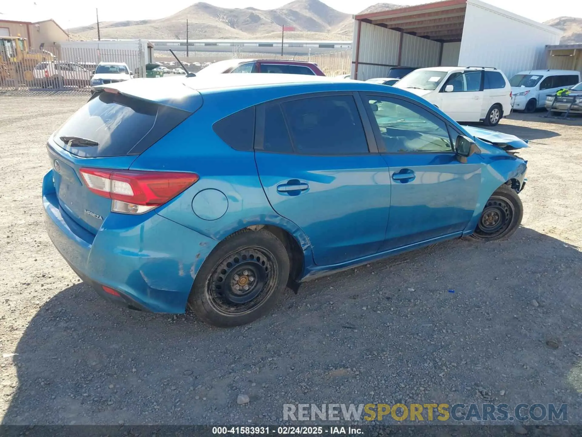 4 fotografías del automóvil dañado 4S3GTAA66K3703473 SUBARU IMPREZA 2019