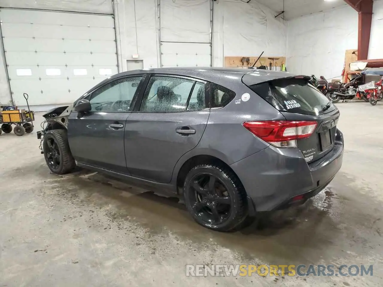 2 fotografías del automóvil dañado 4S3GTAA67K3716460 SUBARU IMPREZA 2019