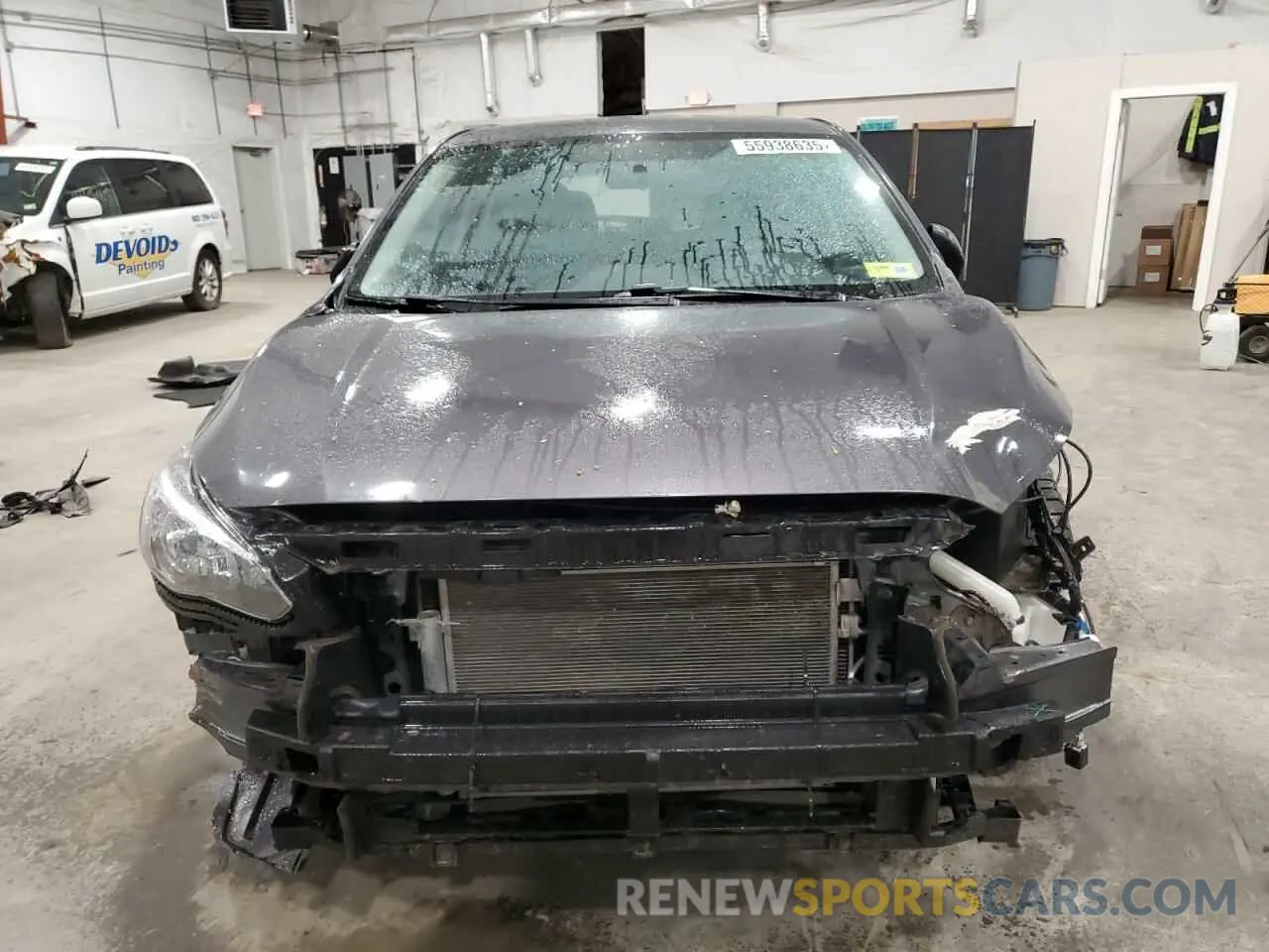 5 fotografías del automóvil dañado 4S3GTAA67K3716460 SUBARU IMPREZA 2019