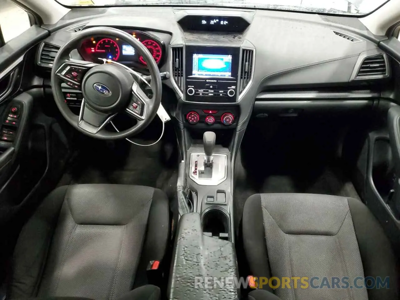 8 fotografías del automóvil dañado 4S3GTAA67K3716460 SUBARU IMPREZA 2019