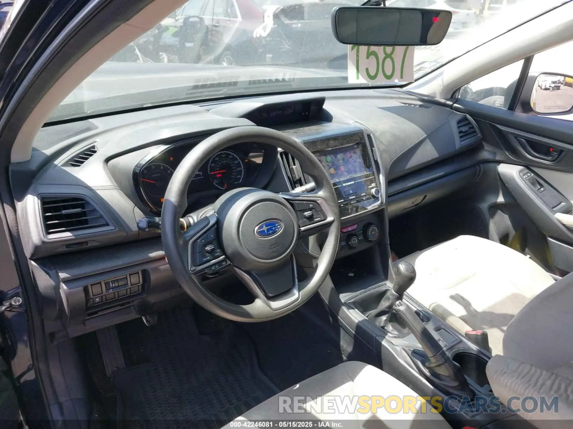 20 fotografías del automóvil dañado 4S3GTAA68K1726006 SUBARU IMPREZA 2019