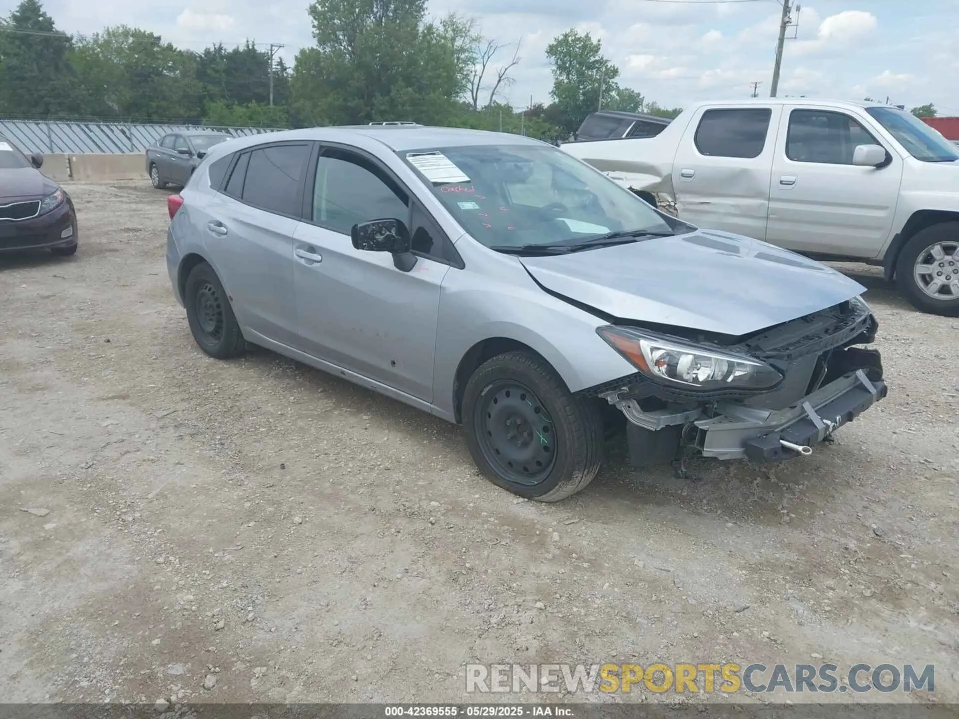 1 fotografías del automóvil dañado 4S3GTAA68K3721859 SUBARU IMPREZA 2019