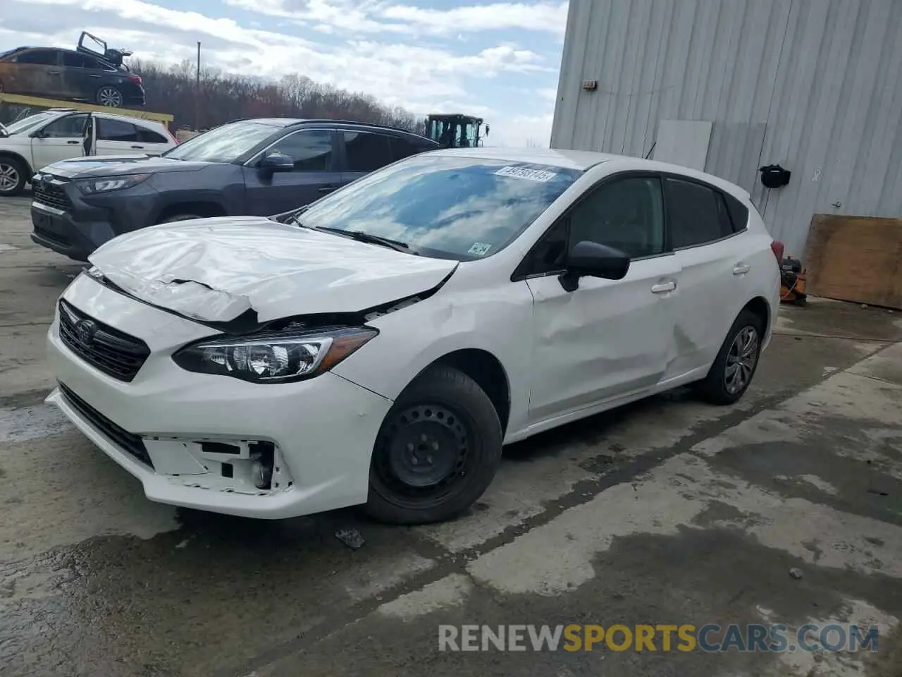 1 fotografías del automóvil dañado 4S3GTAA69K3712281 SUBARU IMPREZA 2019