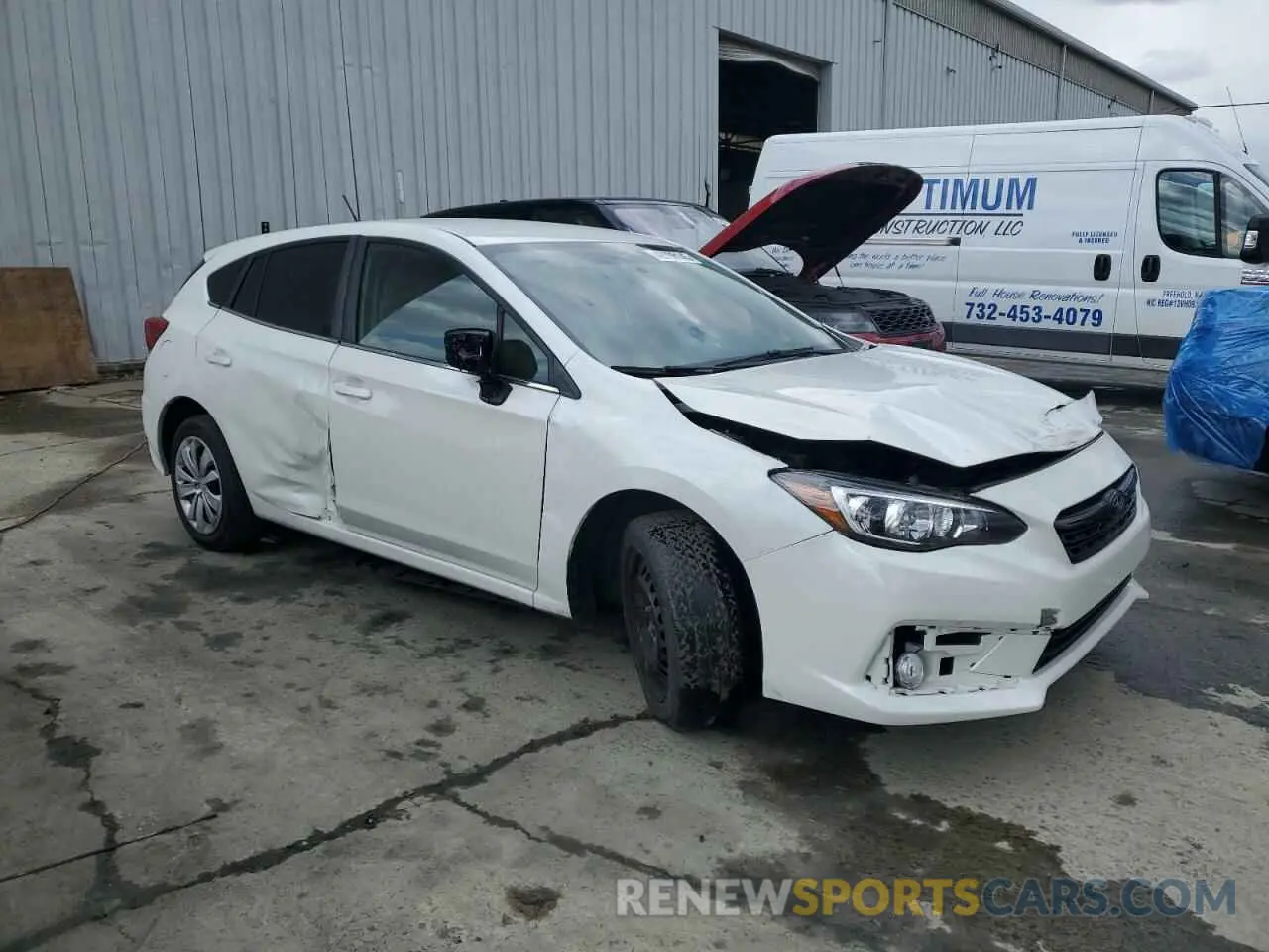 4 fotografías del automóvil dañado 4S3GTAA69K3712281 SUBARU IMPREZA 2019