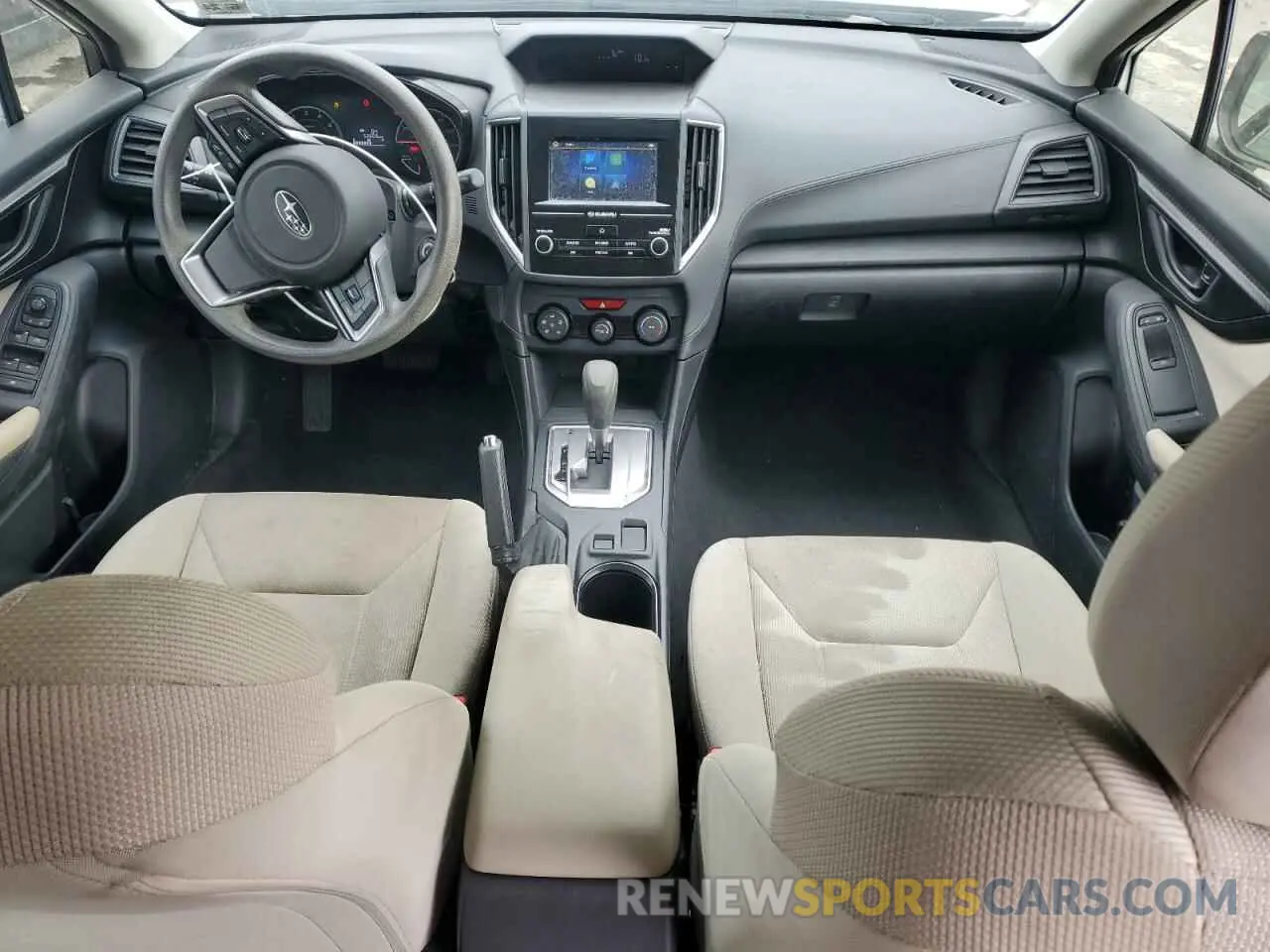 8 fotografías del automóvil dañado 4S3GTAA69K3712281 SUBARU IMPREZA 2019