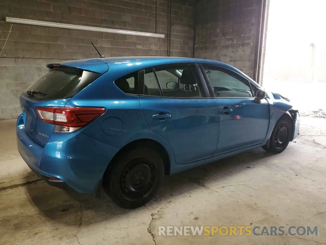 3 fotografías del automóvil dañado 4S3GTAA69K3716556 SUBARU IMPREZA 2019