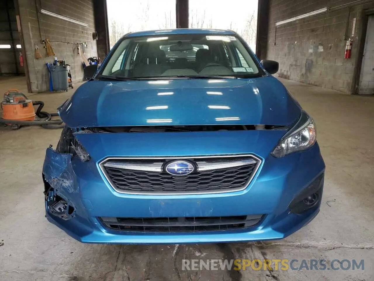 5 fotografías del automóvil dañado 4S3GTAA69K3716556 SUBARU IMPREZA 2019