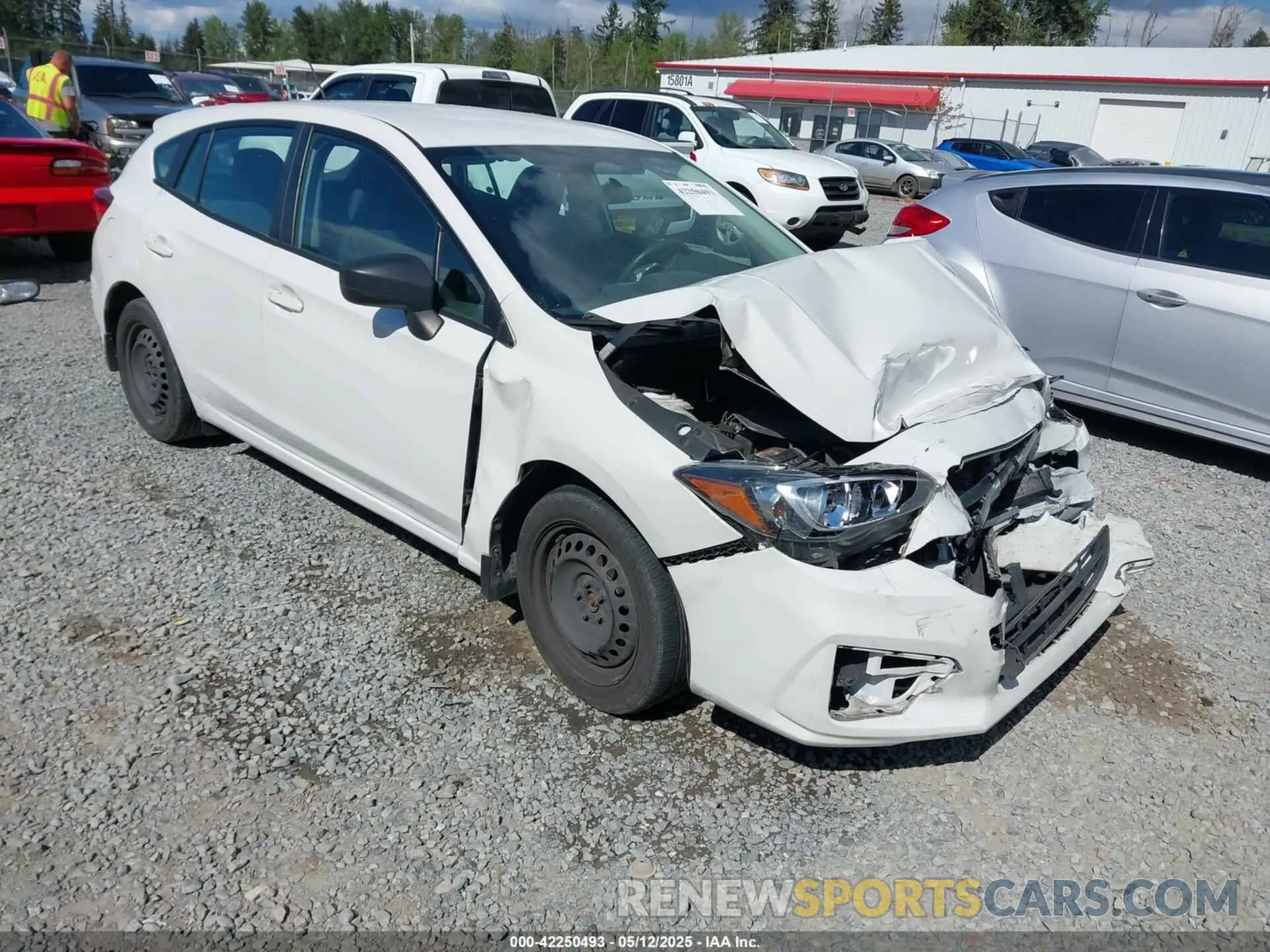 1 fotografías del automóvil dañado 4S3GTAA69K3719859 SUBARU IMPREZA 2019