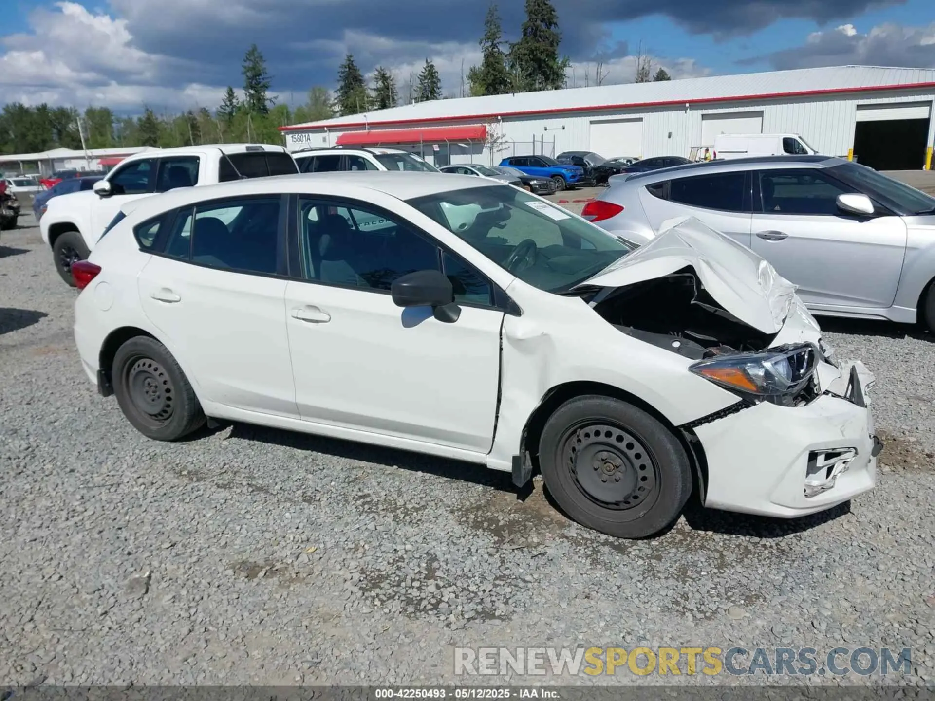 12 fotografías del automóvil dañado 4S3GTAA69K3719859 SUBARU IMPREZA 2019