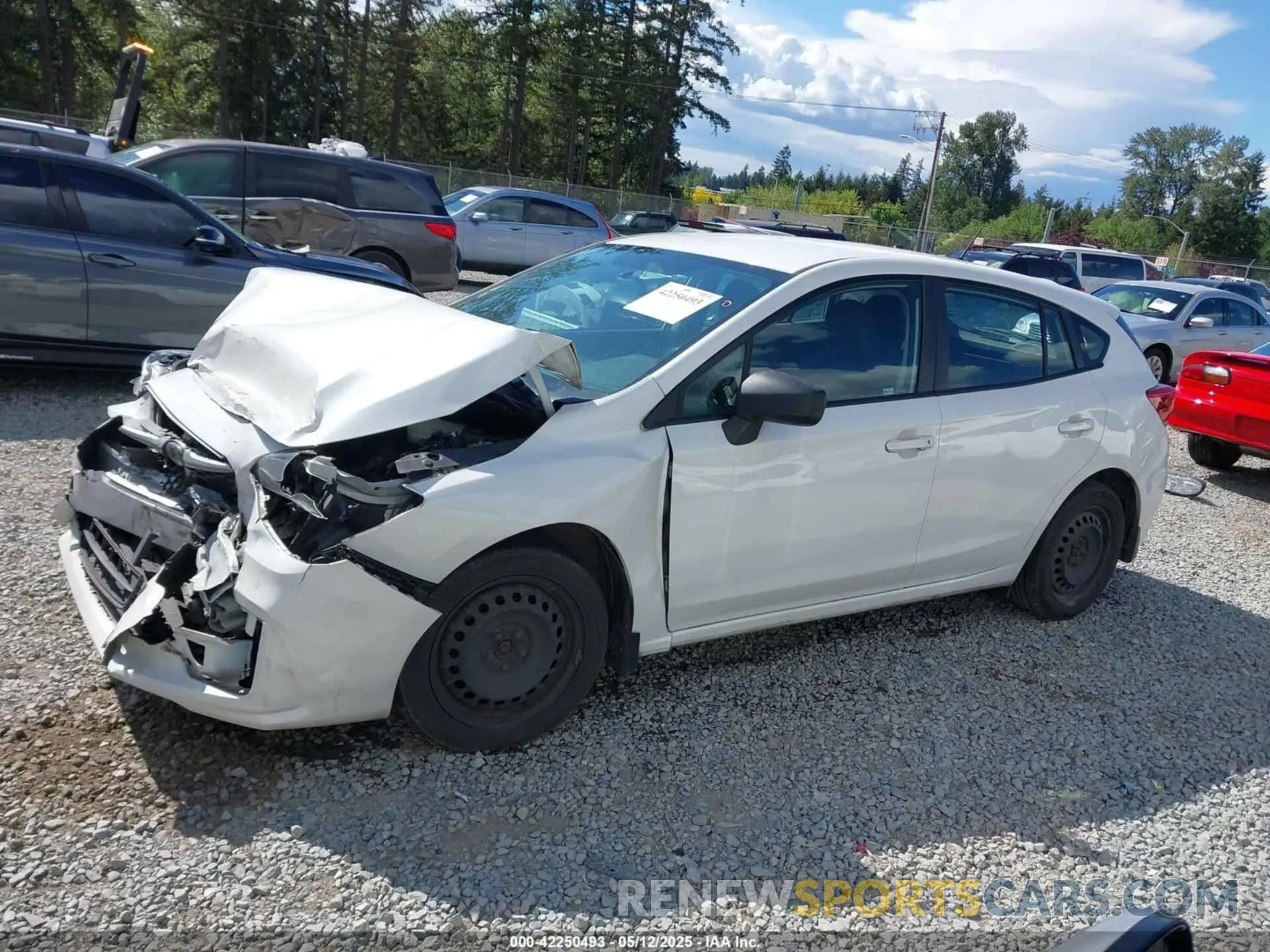 13 fotografías del automóvil dañado 4S3GTAA69K3719859 SUBARU IMPREZA 2019