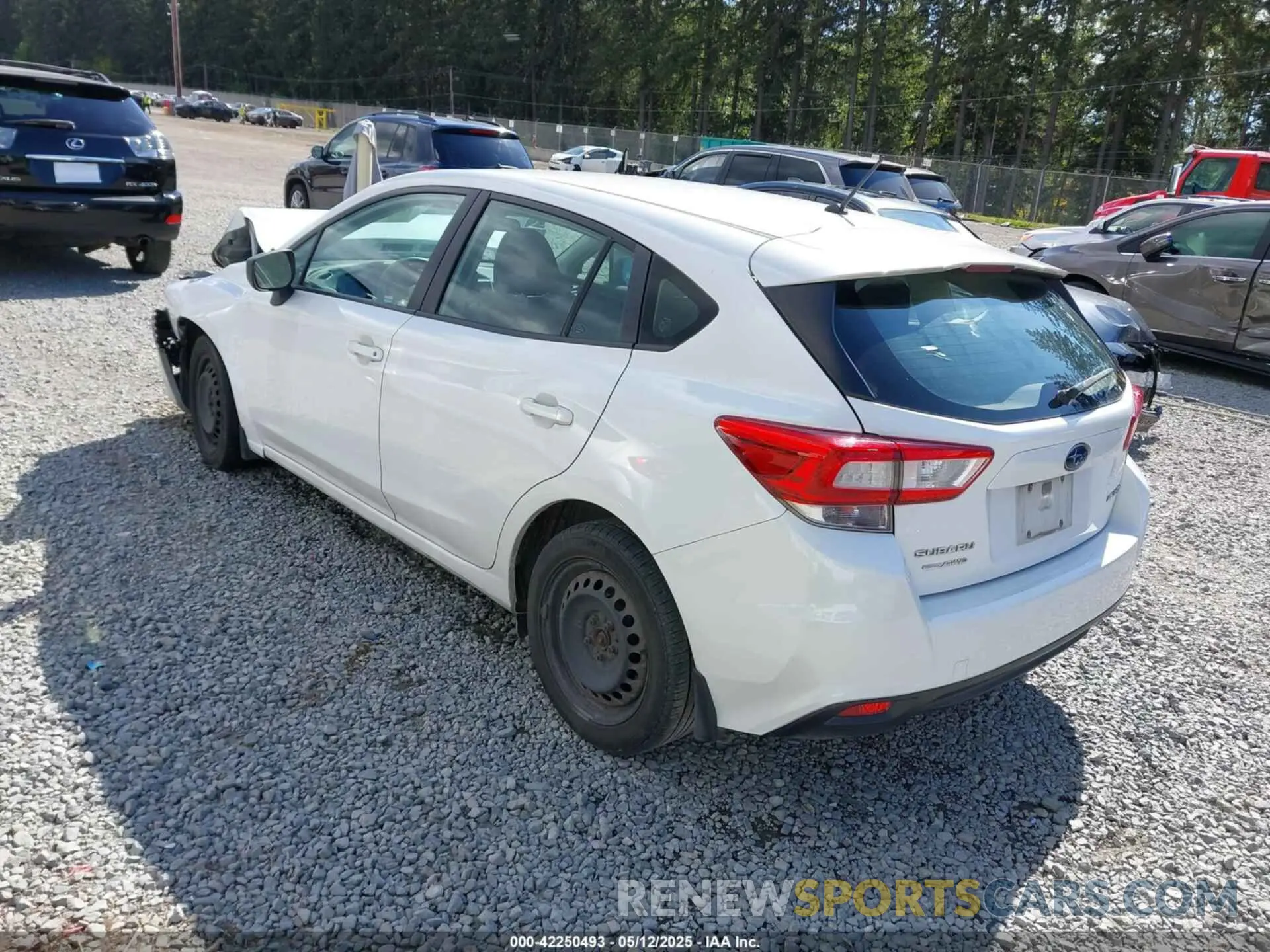 3 fotografías del automóvil dañado 4S3GTAA69K3719859 SUBARU IMPREZA 2019