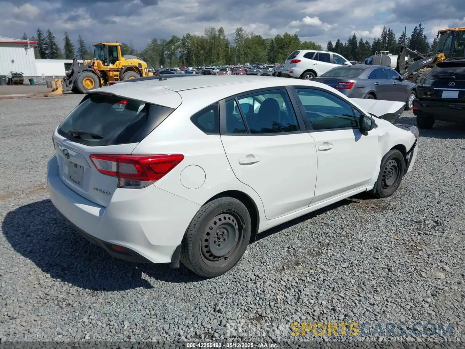 4 fotografías del automóvil dañado 4S3GTAA69K3719859 SUBARU IMPREZA 2019