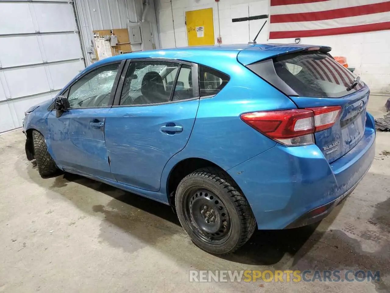 2 fotografías del automóvil dañado 4S3GTAA69K3728044 SUBARU IMPREZA 2019