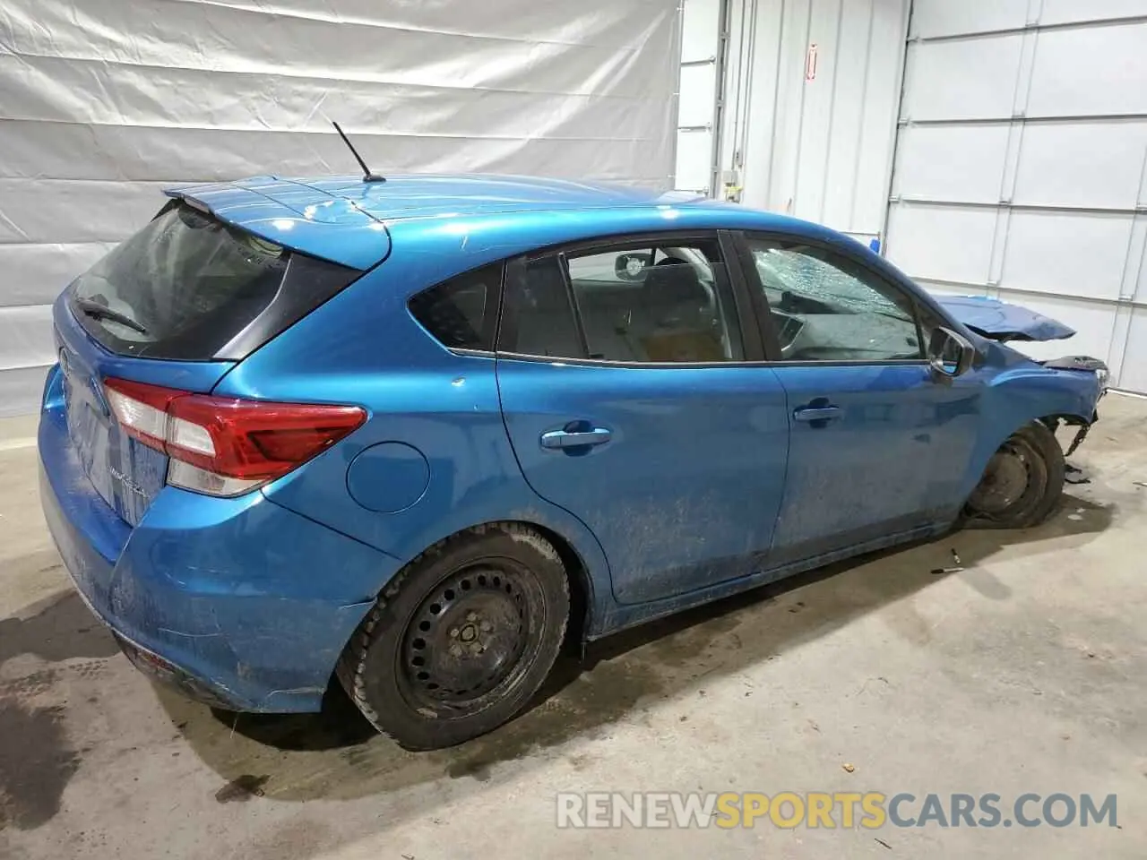 3 fotografías del automóvil dañado 4S3GTAA69K3728044 SUBARU IMPREZA 2019