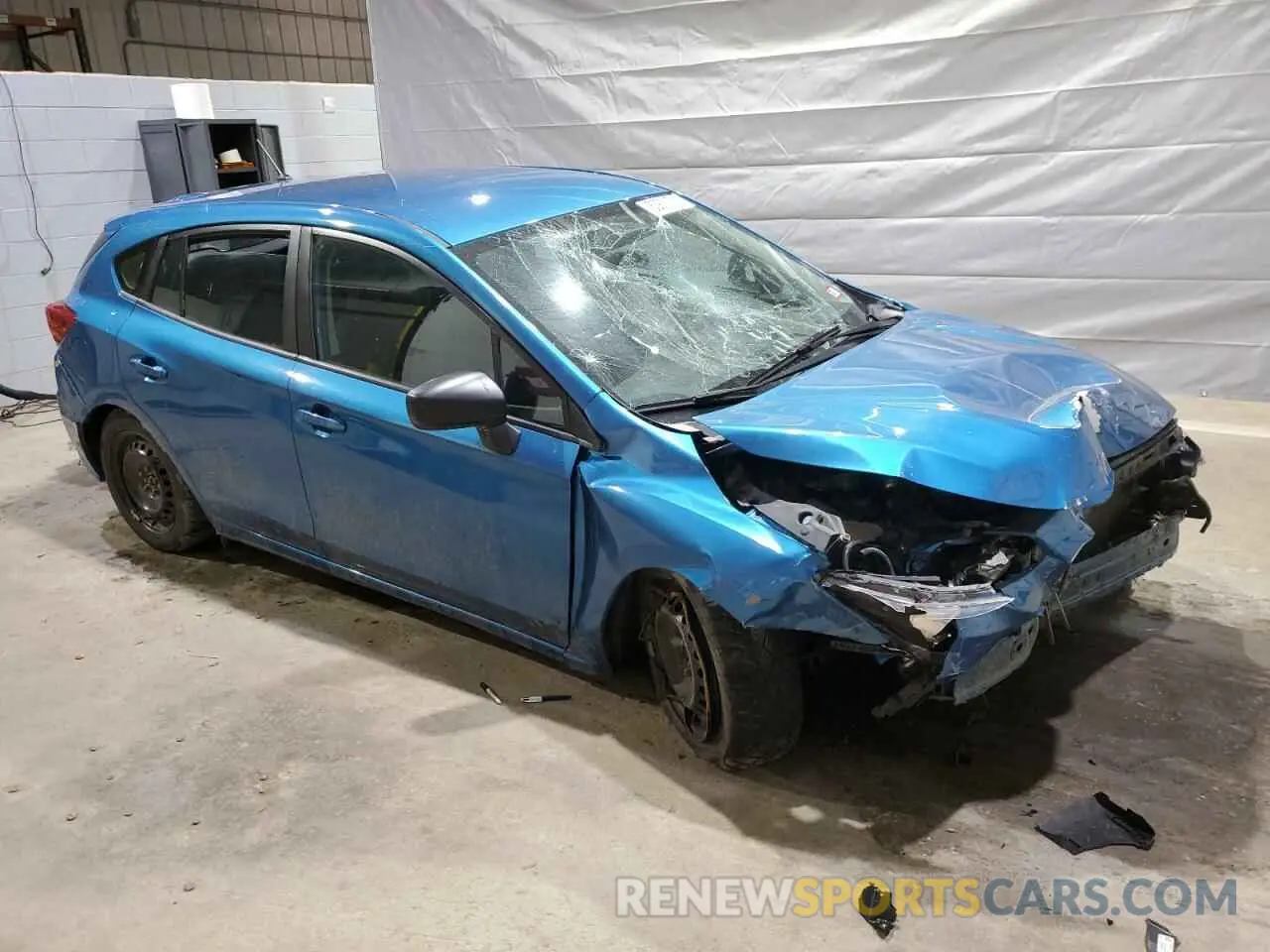 4 fotografías del automóvil dañado 4S3GTAA69K3728044 SUBARU IMPREZA 2019