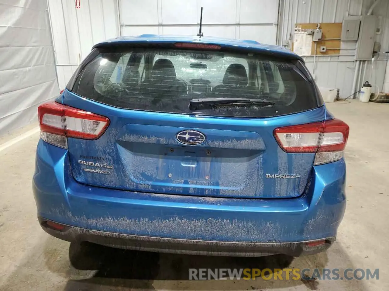 6 fotografías del automóvil dañado 4S3GTAA69K3728044 SUBARU IMPREZA 2019