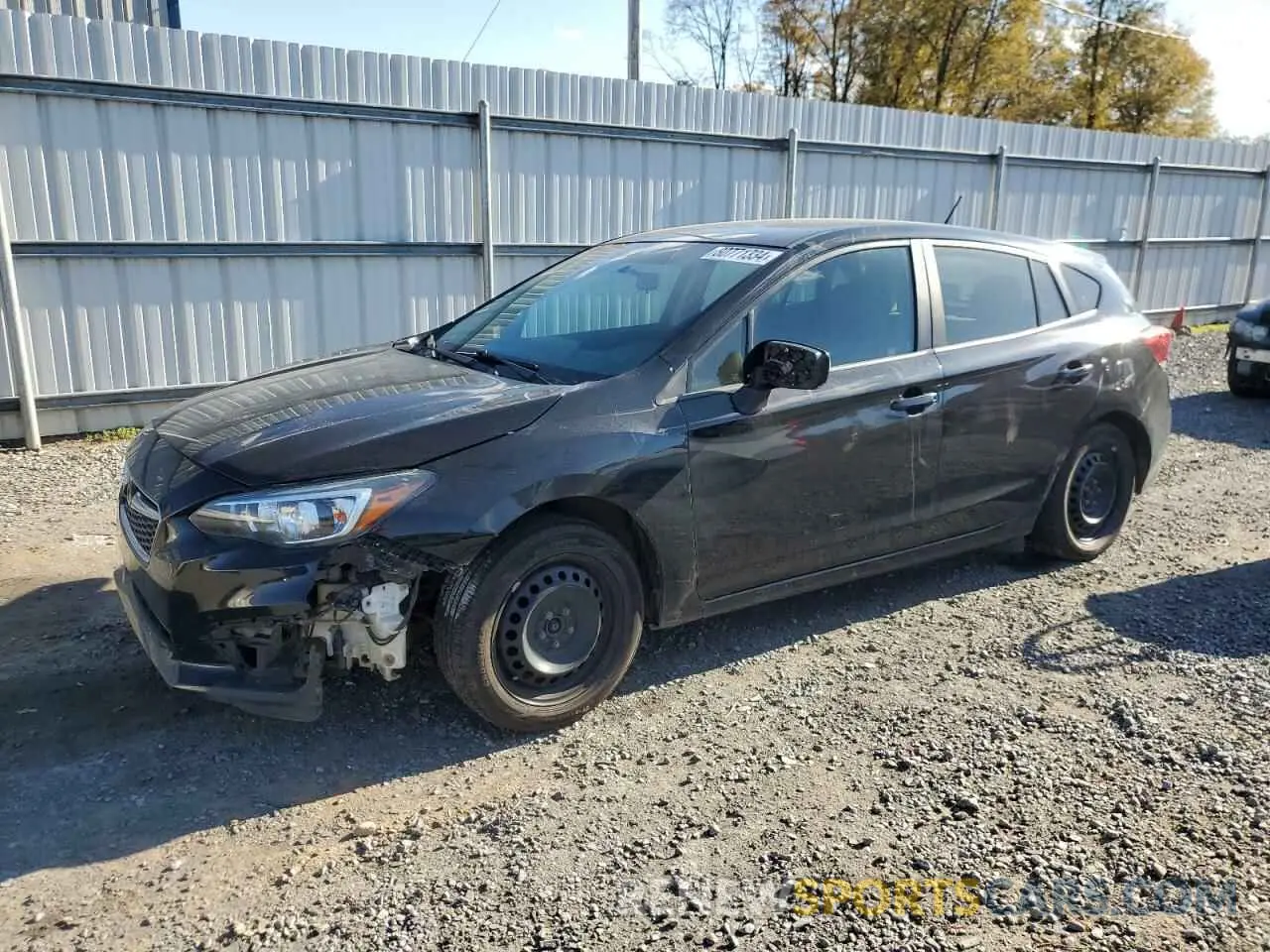 1 fotografías del automóvil dañado 4S3GTAA6XK1701026 SUBARU IMPREZA 2019