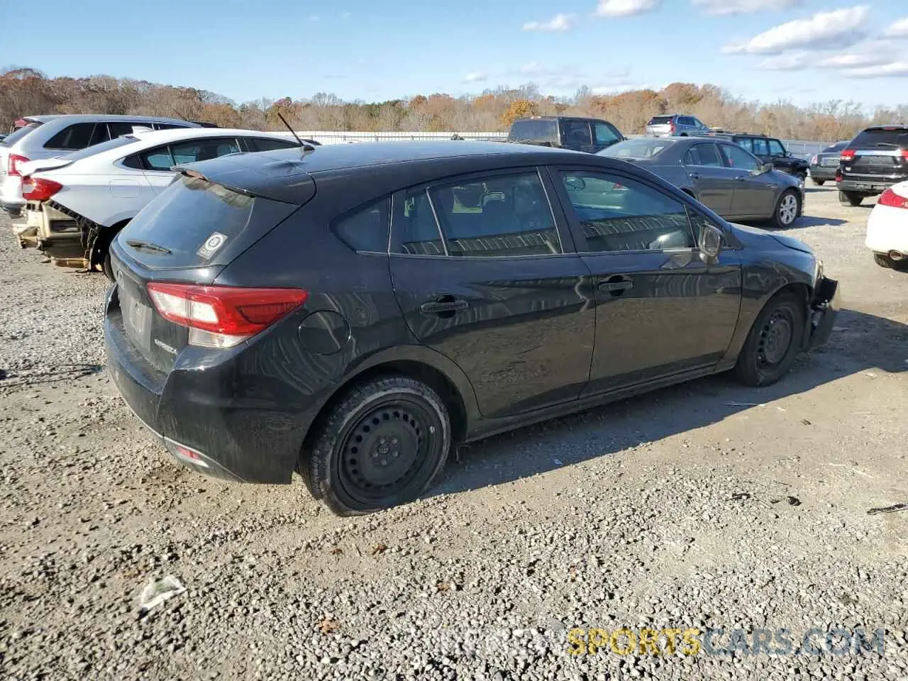 3 fotografías del automóvil dañado 4S3GTAA6XK1701026 SUBARU IMPREZA 2019