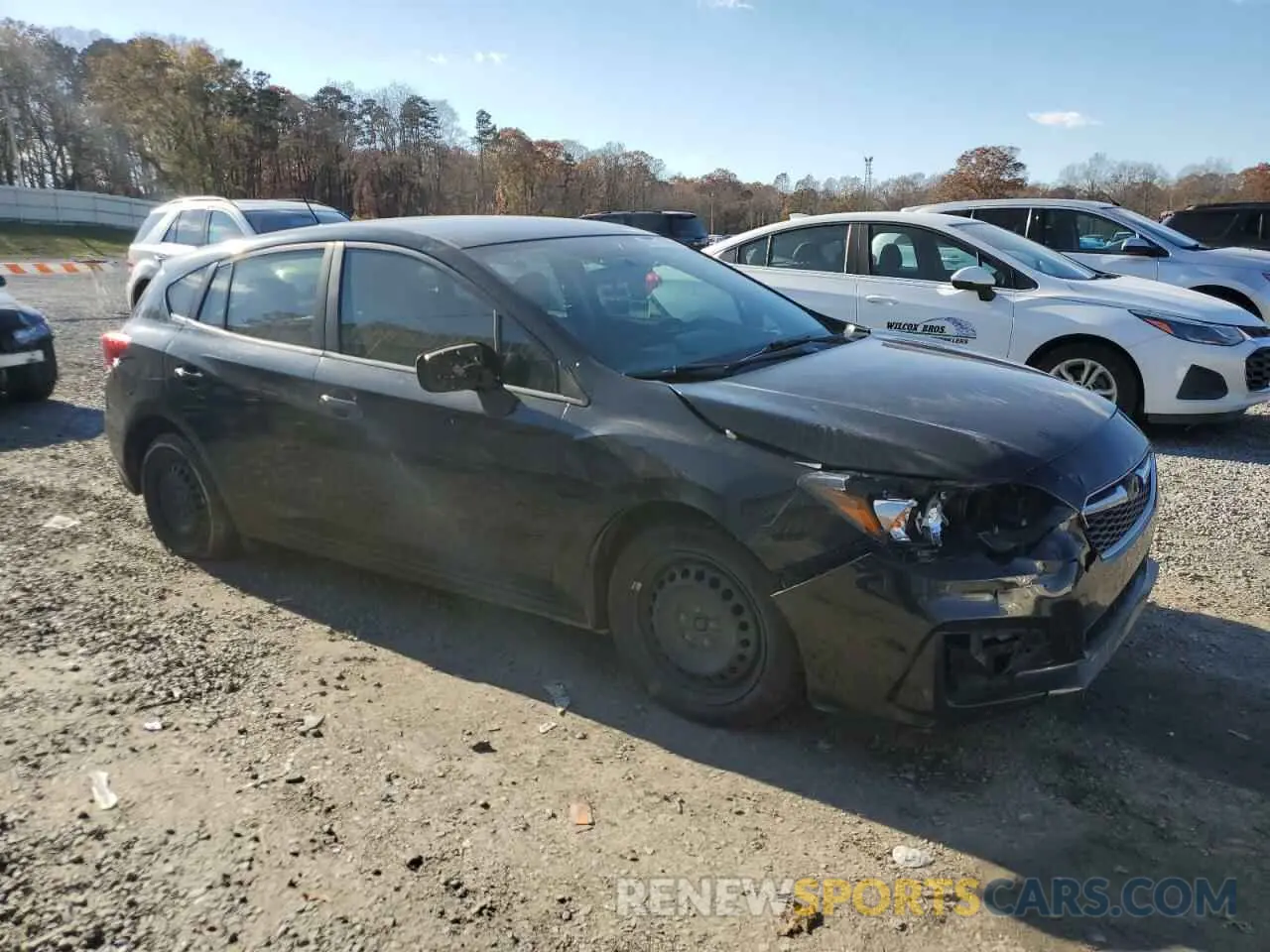 4 fotografías del automóvil dañado 4S3GTAA6XK1701026 SUBARU IMPREZA 2019