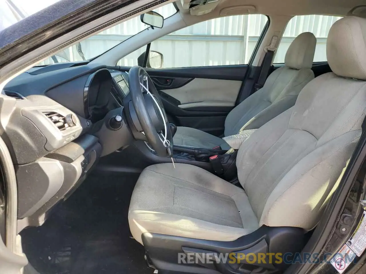 7 fotografías del automóvil dañado 4S3GTAA6XK1701026 SUBARU IMPREZA 2019