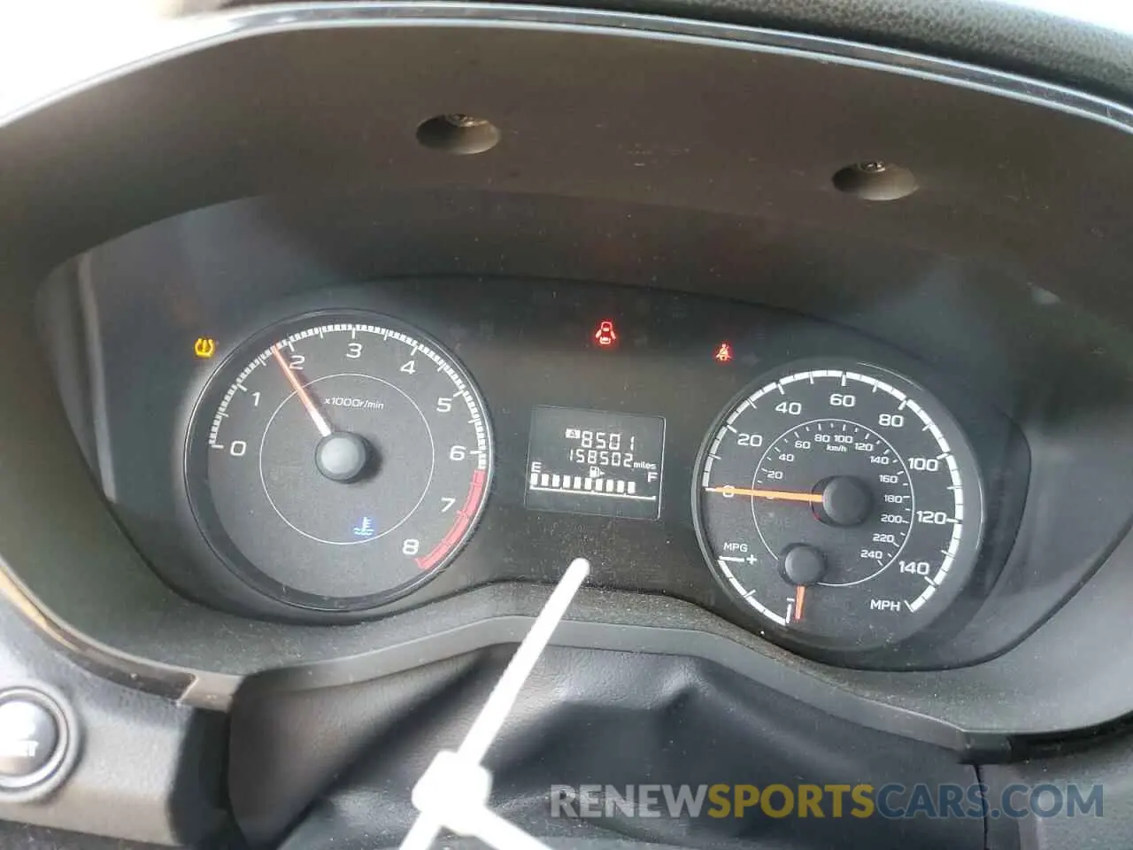 9 fotografías del automóvil dañado 4S3GTAA6XK1701026 SUBARU IMPREZA 2019