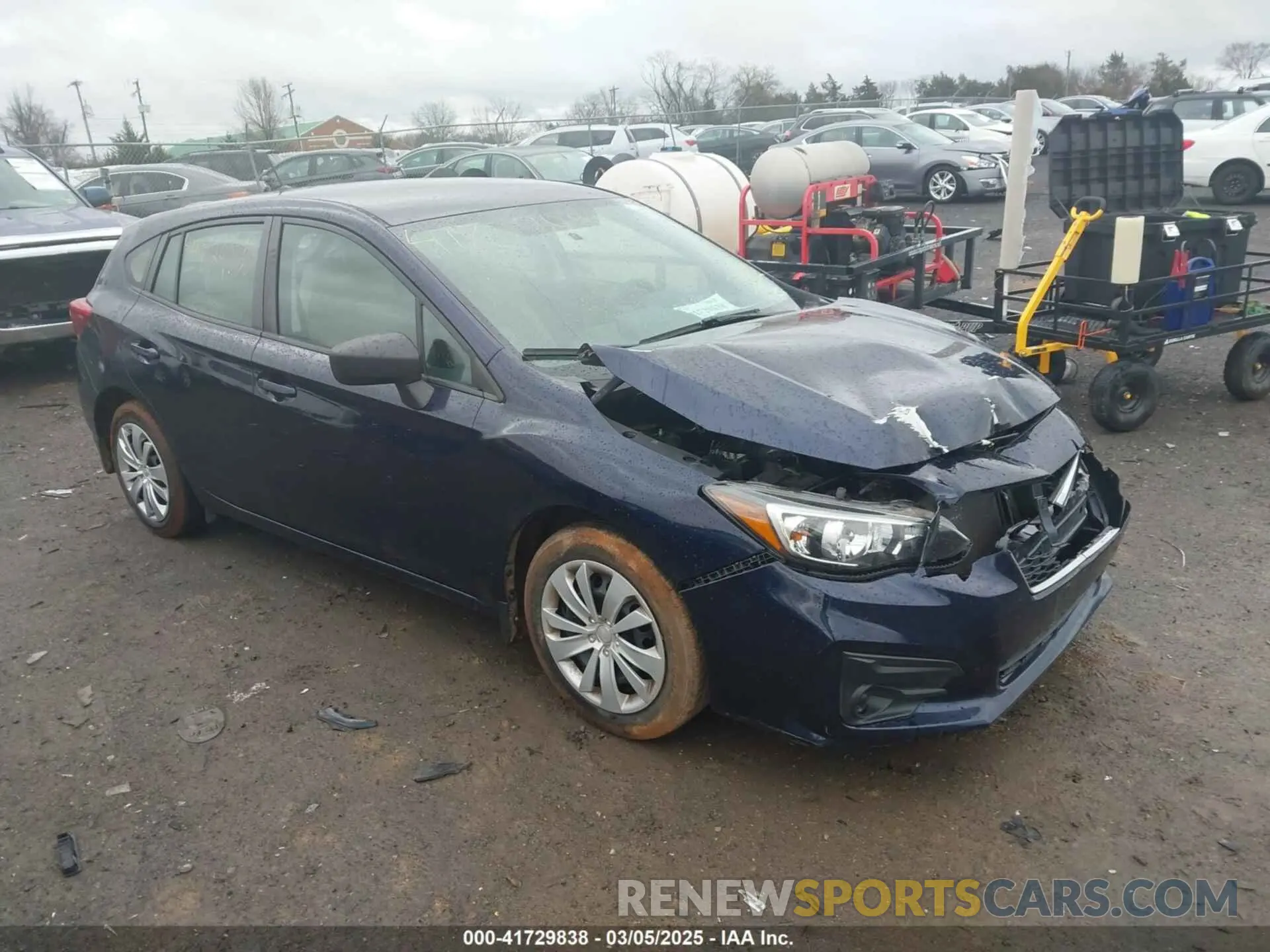 1 fotografías del automóvil dañado 4S3GTAA6XK3722978 SUBARU IMPREZA 2019