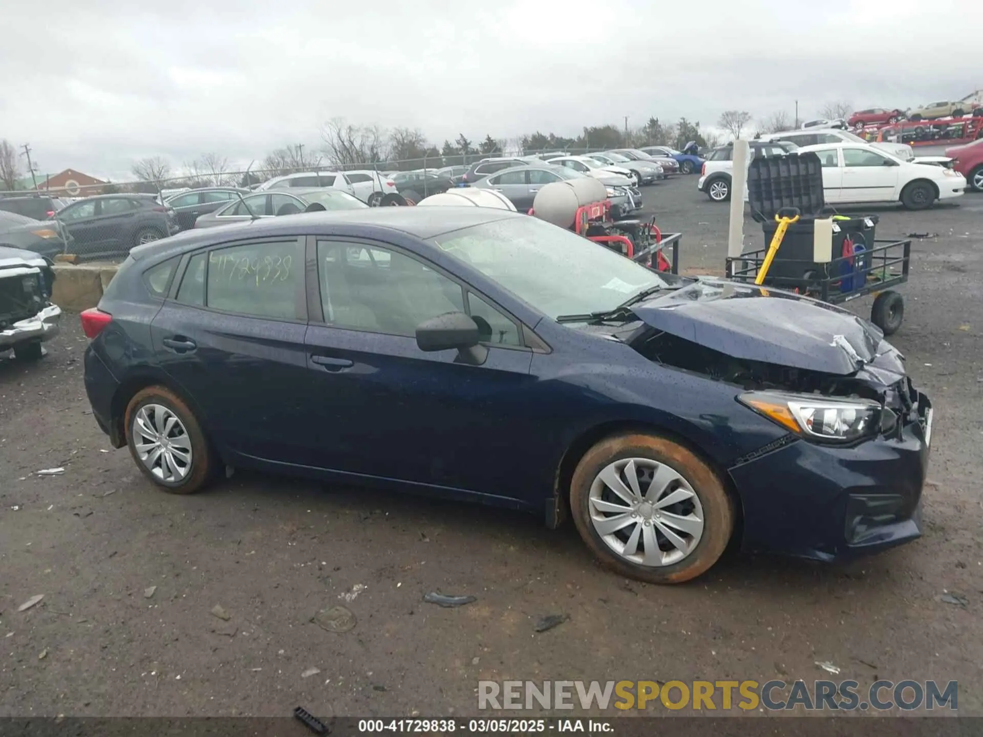 13 fotografías del automóvil dañado 4S3GTAA6XK3722978 SUBARU IMPREZA 2019