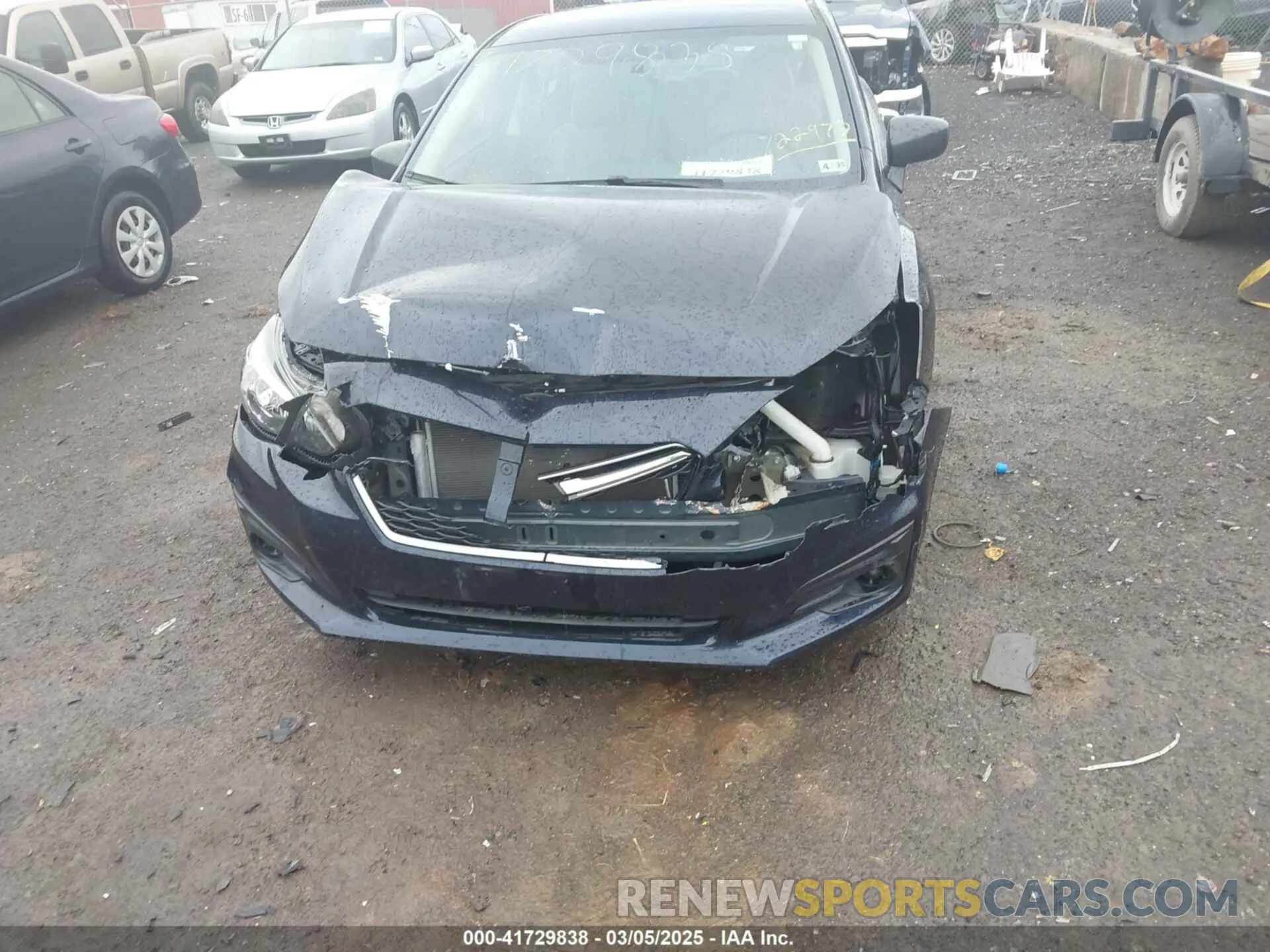6 fotografías del automóvil dañado 4S3GTAA6XK3722978 SUBARU IMPREZA 2019