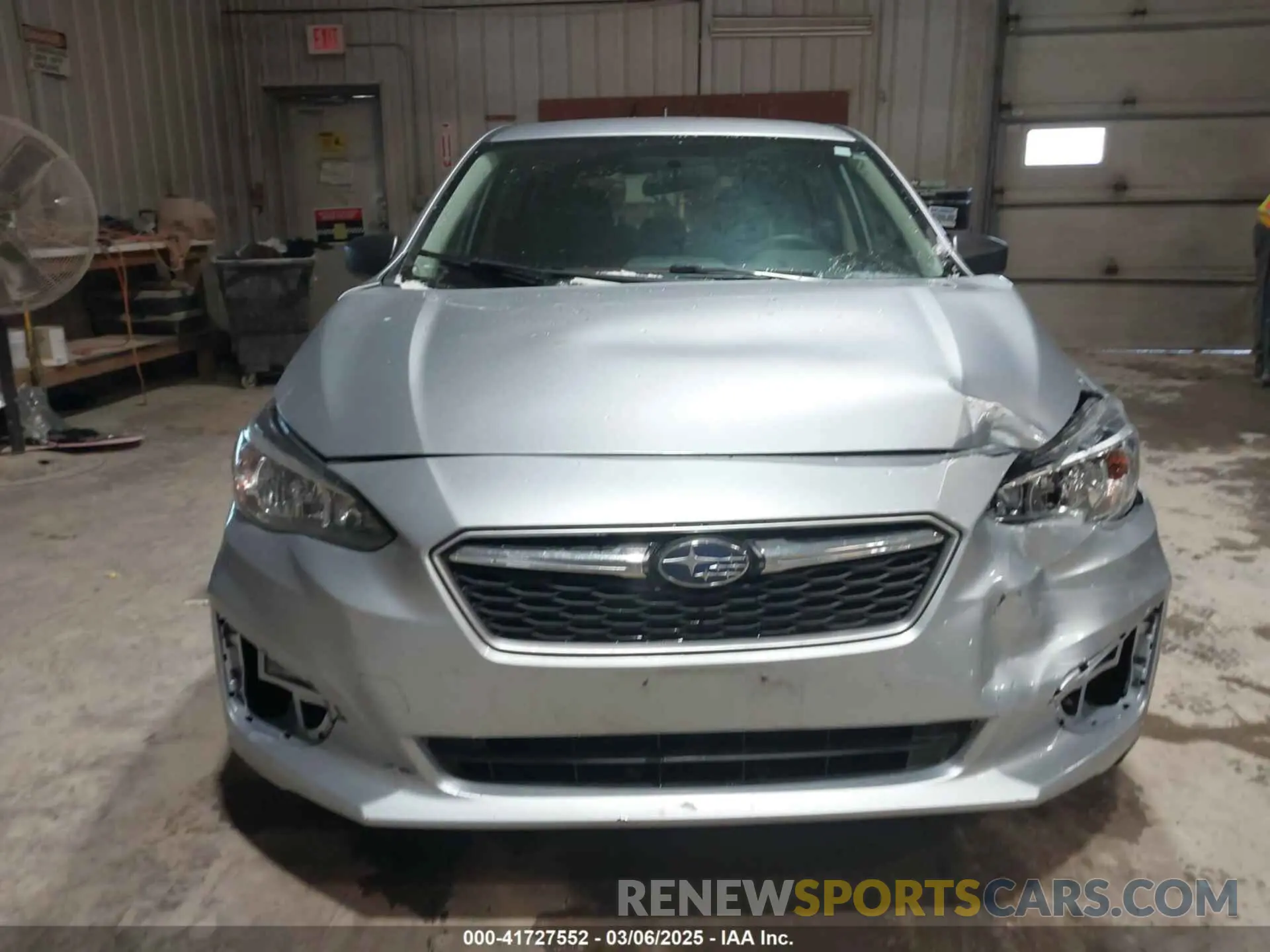 12 fotografías del automóvil dañado 4S3GTAA6XK3751073 SUBARU IMPREZA 2019