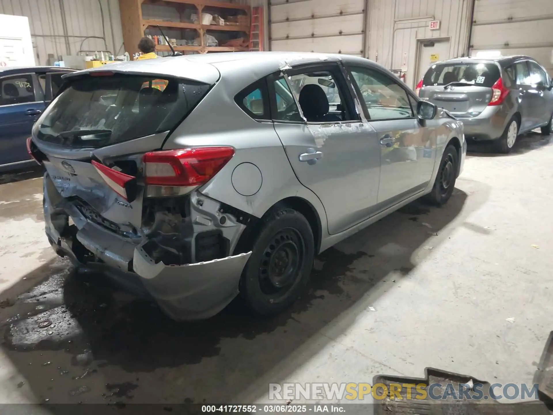 4 fotografías del automóvil dañado 4S3GTAA6XK3751073 SUBARU IMPREZA 2019