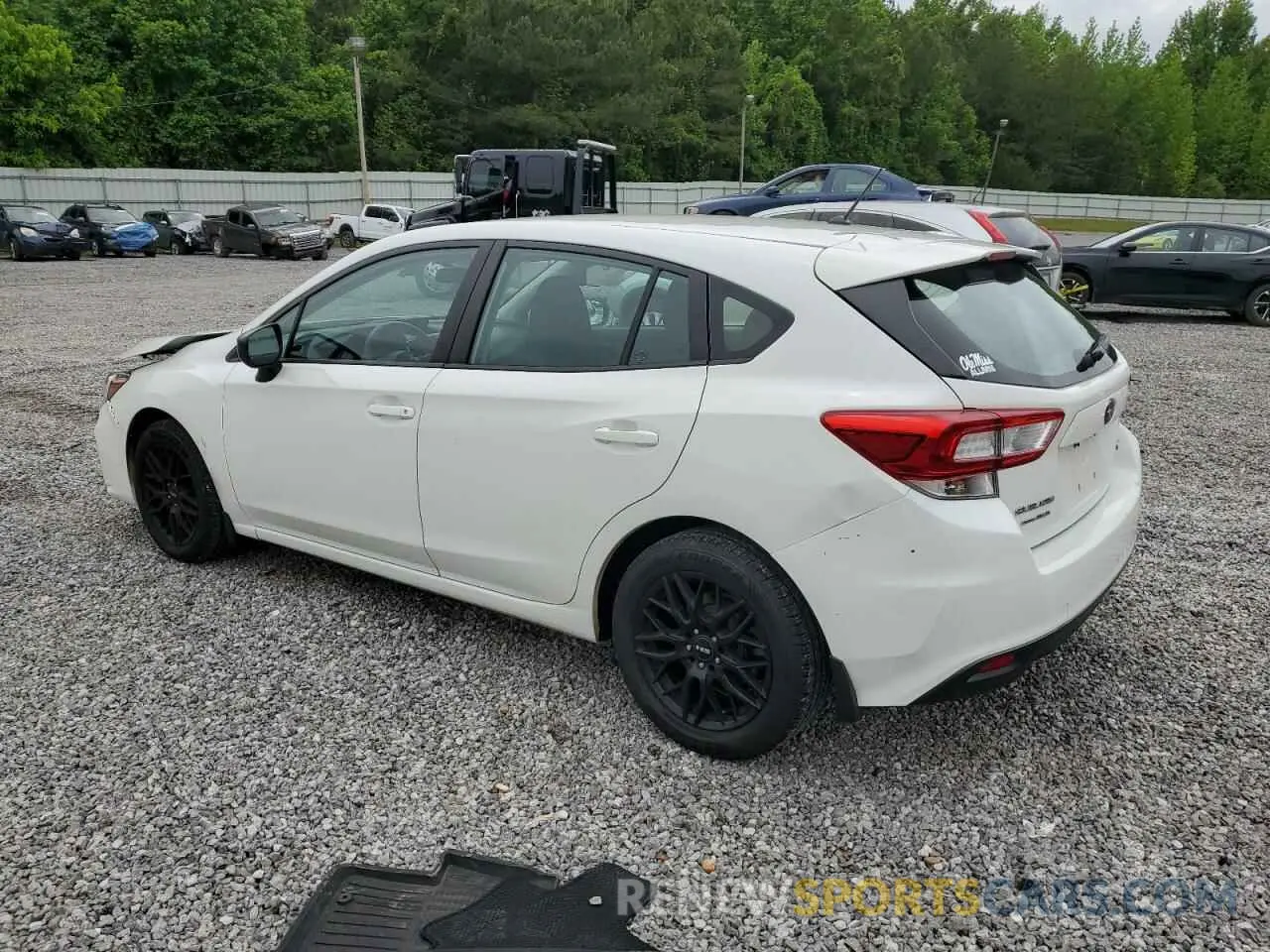 2 fotografías del automóvil dañado 4S3GTAB62K3752149 SUBARU IMPREZA 2019