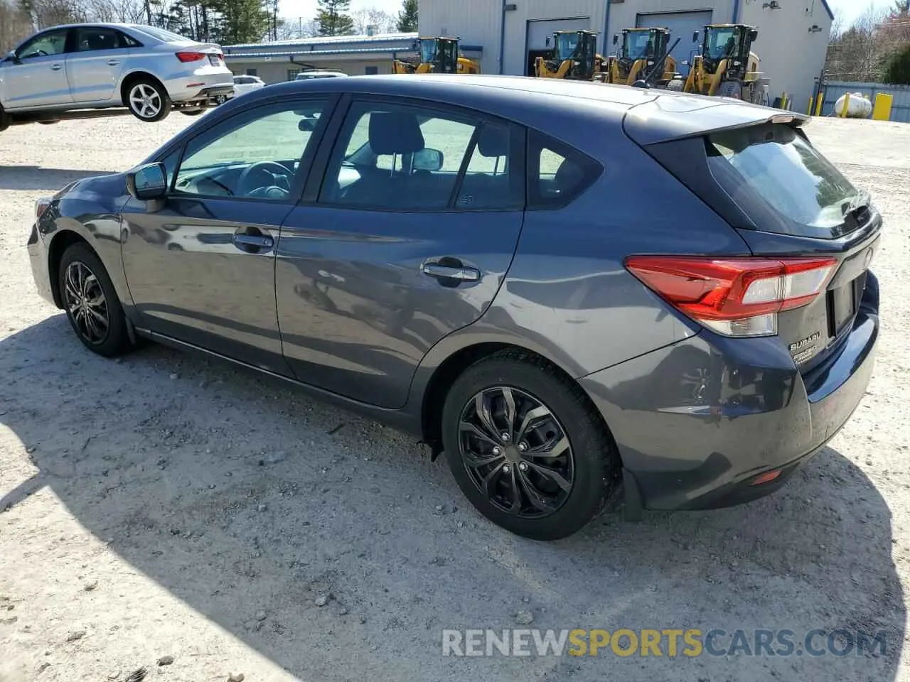2 fotografías del automóvil dañado 4S3GTAB63K3720293 SUBARU IMPREZA 2019