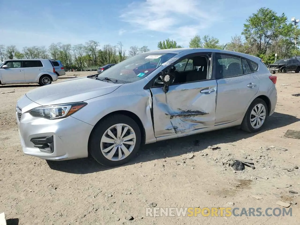 1 fotografías del automóvil dañado 4S3GTAB65K3741470 SUBARU IMPREZA 2019