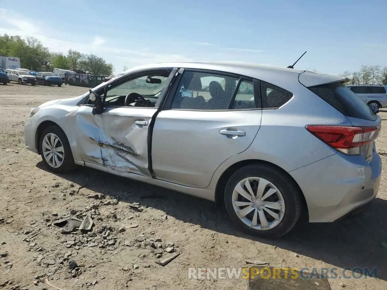 2 fotografías del automóvil dañado 4S3GTAB65K3741470 SUBARU IMPREZA 2019