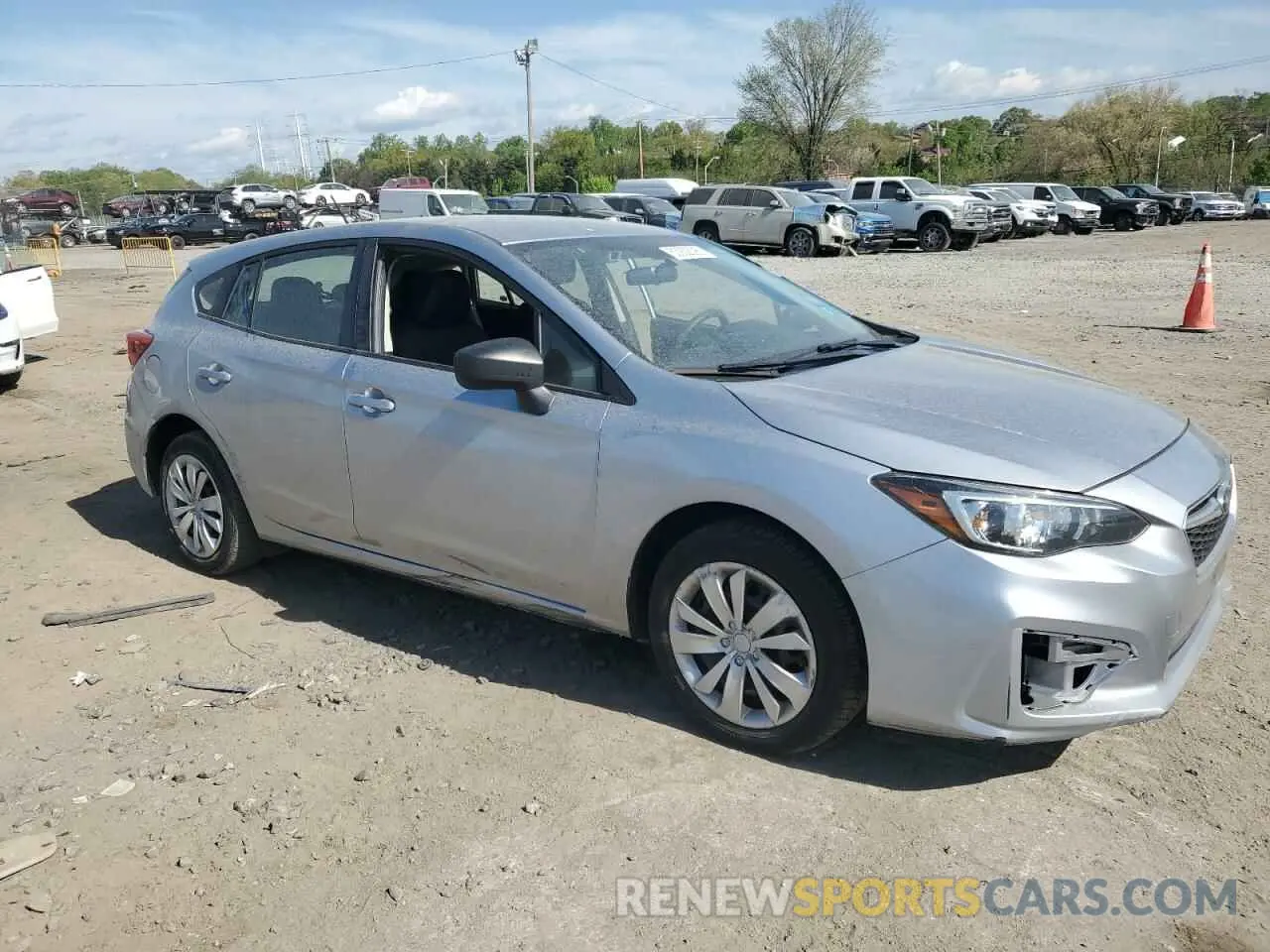 4 fotografías del automóvil dañado 4S3GTAB65K3741470 SUBARU IMPREZA 2019