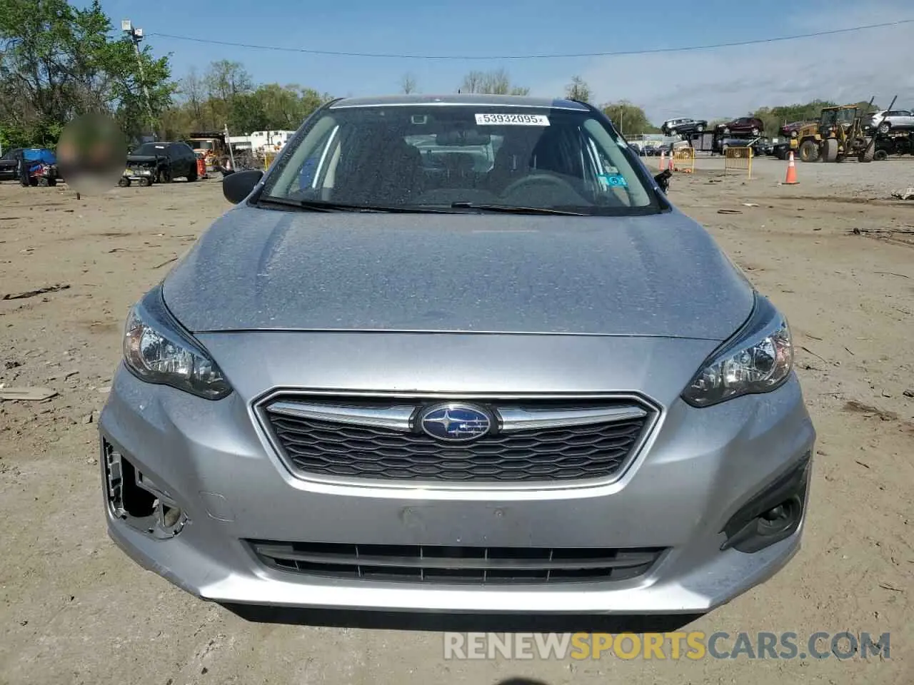 5 fotografías del automóvil dañado 4S3GTAB65K3741470 SUBARU IMPREZA 2019