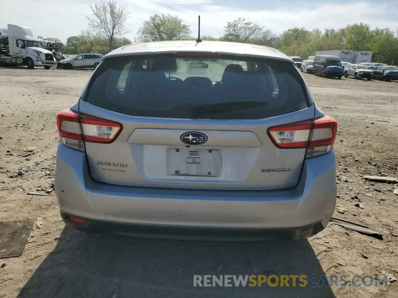 6 fotografías del automóvil dañado 4S3GTAB65K3741470 SUBARU IMPREZA 2019