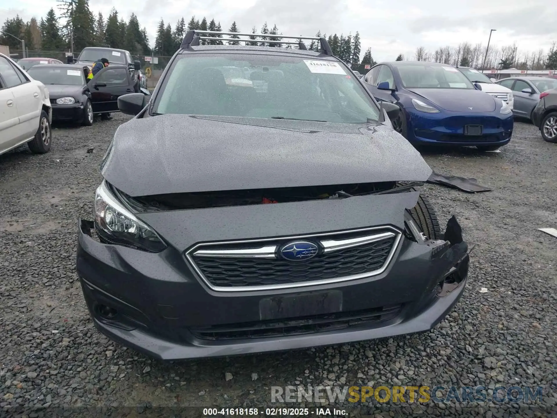 12 fotografías del automóvil dañado 4S3GTAB65K3743123 SUBARU IMPREZA 2019