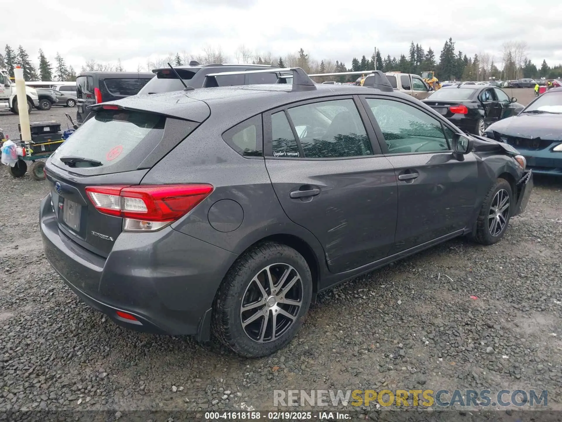 4 fotografías del automóvil dañado 4S3GTAB65K3743123 SUBARU IMPREZA 2019