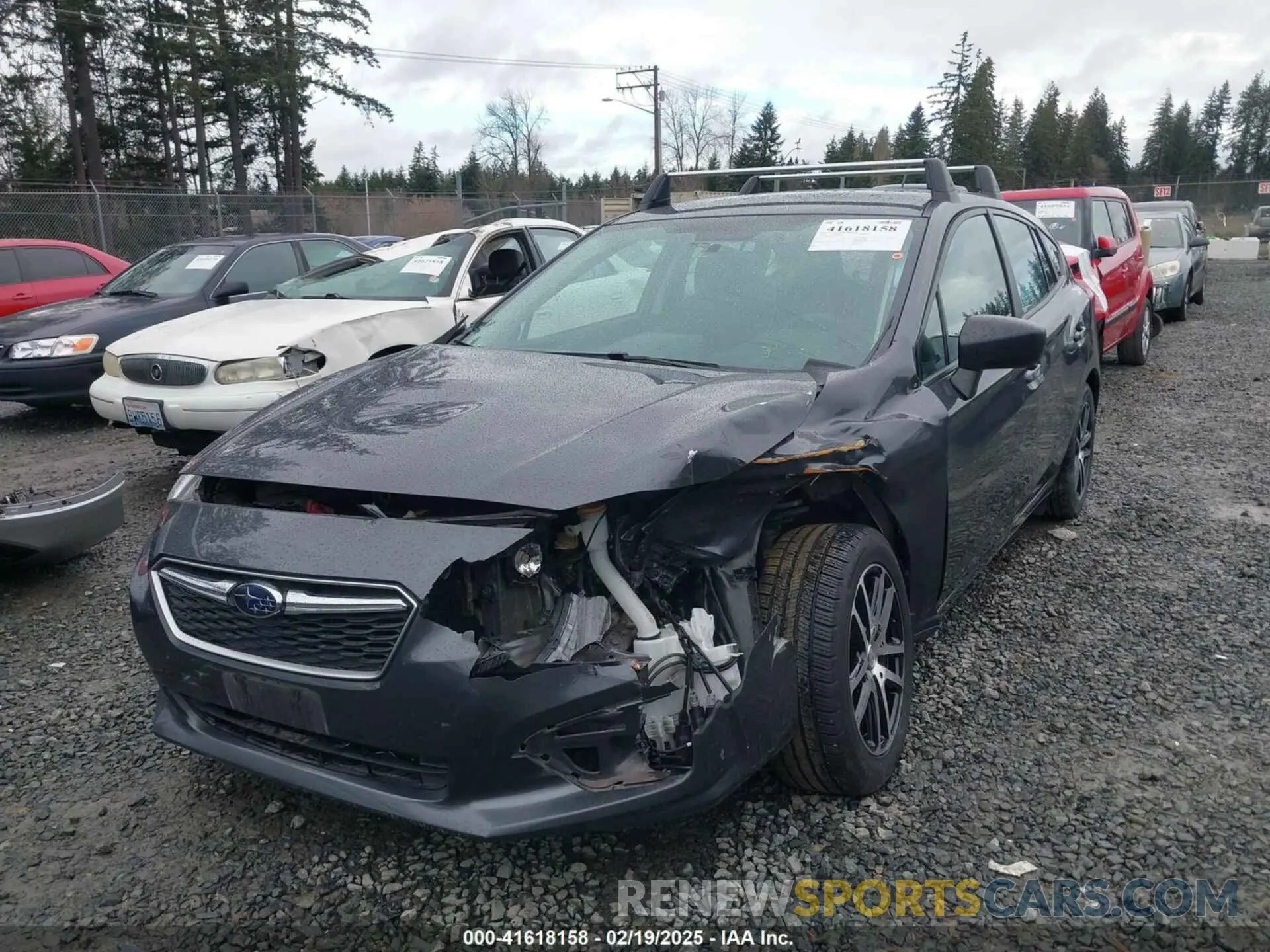 6 fotografías del automóvil dañado 4S3GTAB65K3743123 SUBARU IMPREZA 2019