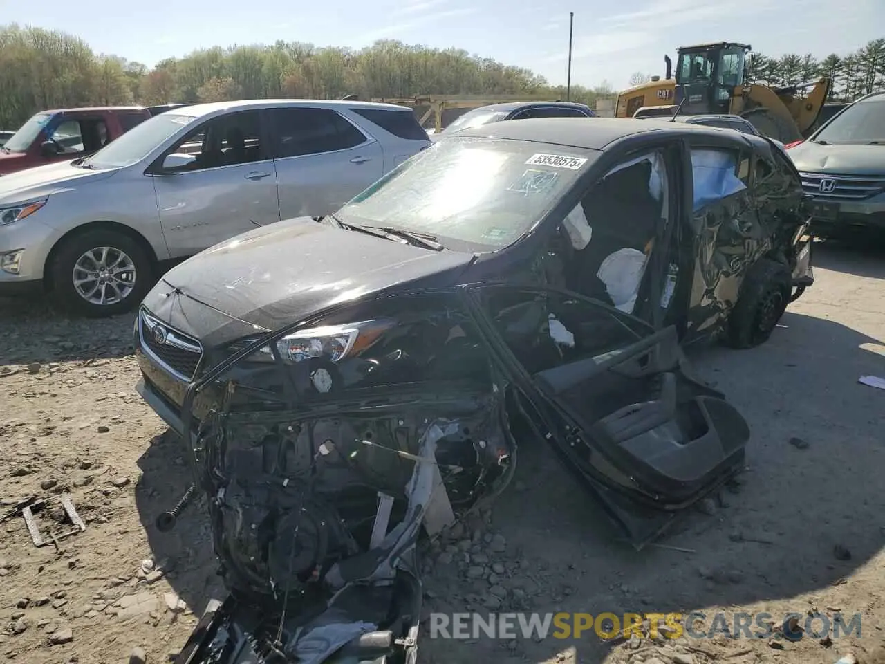 1 fotografías del automóvil dañado 4S3GTAB66K3715119 SUBARU IMPREZA 2019