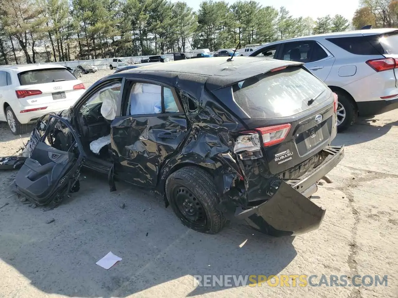 2 fotografías del automóvil dañado 4S3GTAB66K3715119 SUBARU IMPREZA 2019