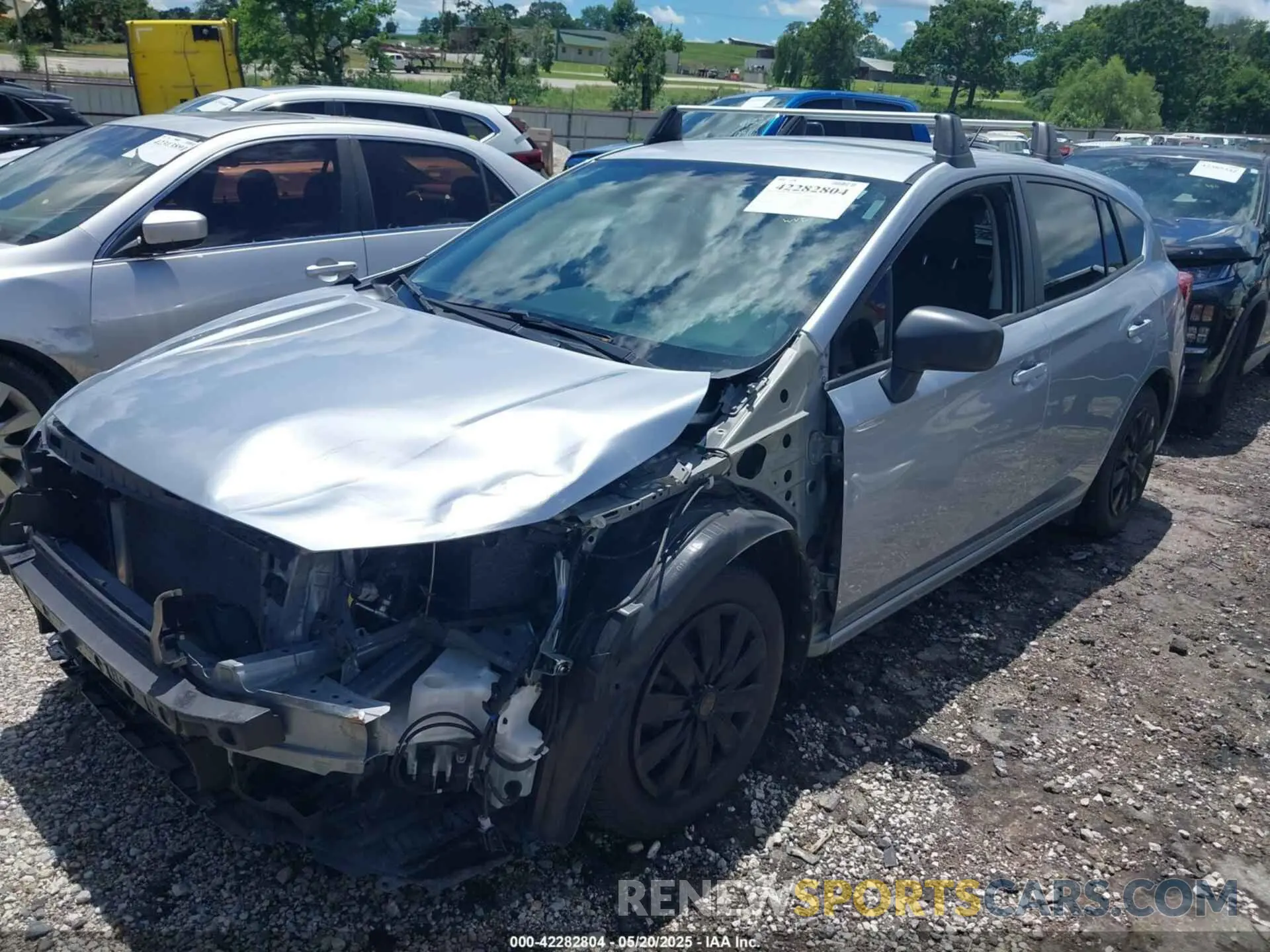 2 fotografías del automóvil dañado 4S3GTAB67K3728252 SUBARU IMPREZA 2019